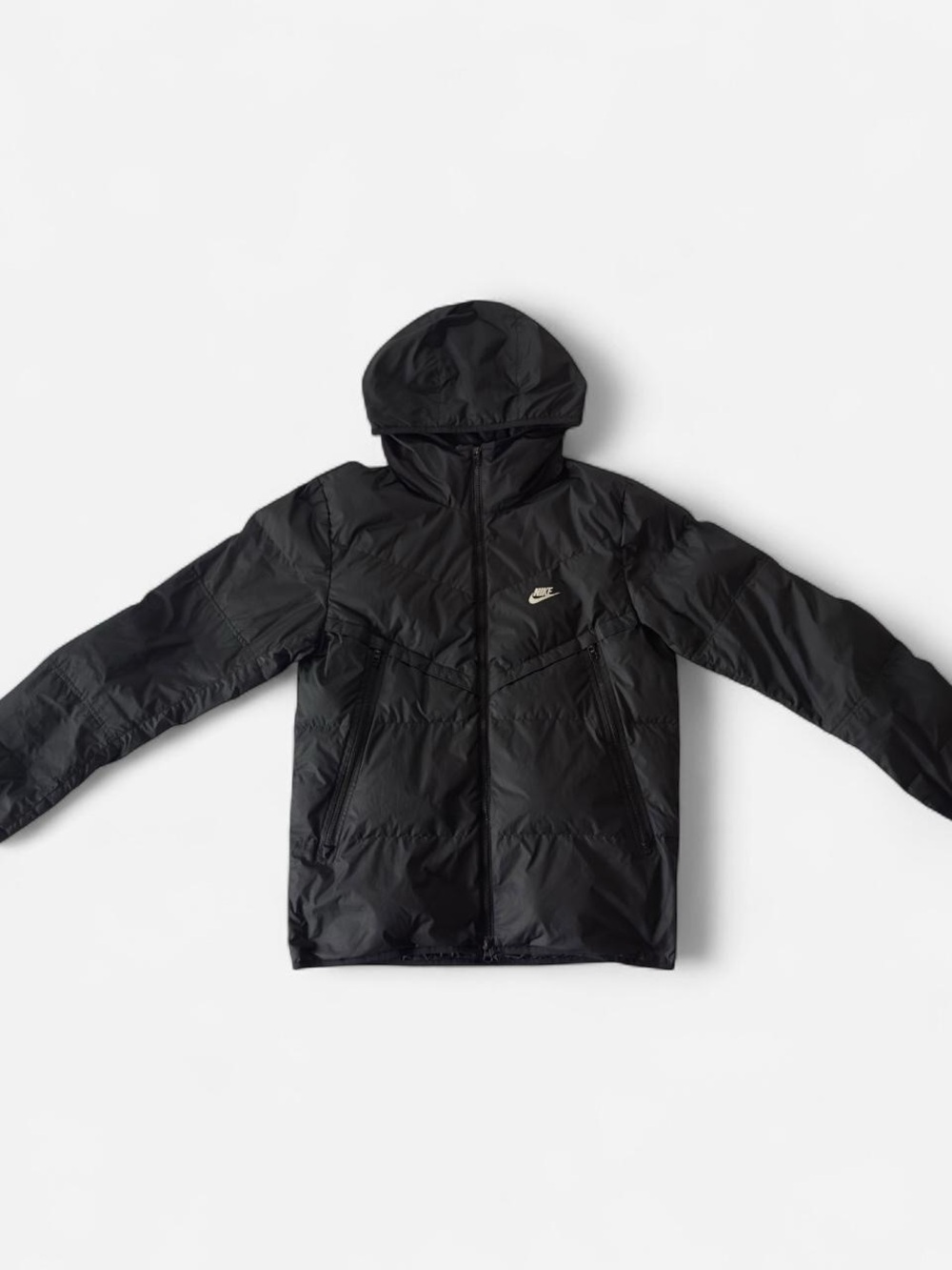 Nike Storm-FIT Windrunner Down Puffer Jacket Men’s Small Black